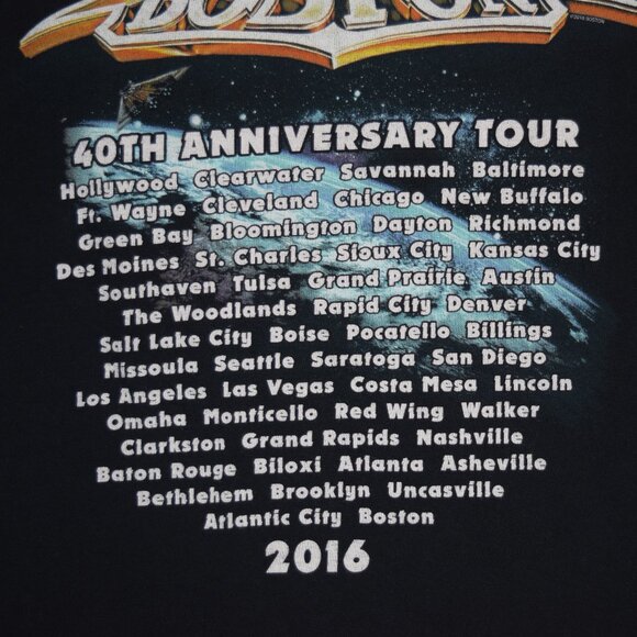 Boston 40th Anniversary Concert T-Shirt from‎ 2016 - Size Large - Picture 6 of 6